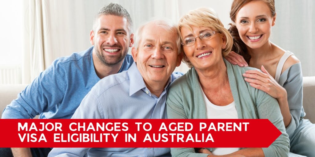 Major Changes to Aged Parent Visa Eligibility in Australia